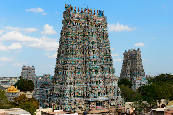 Meenakshi Sundareswarar Temple, Tamil Nadu, India