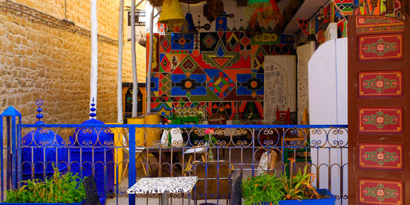 Artistic Coffee Shop, Essaouira, Morocco