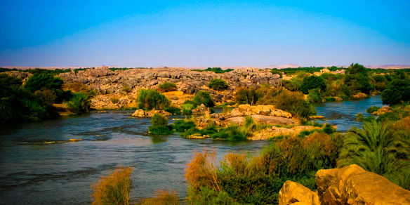 Third Cataract of Nile near Tombos, Sudan