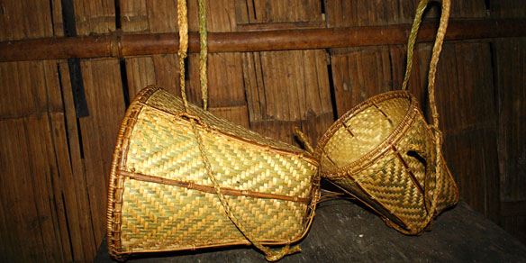 Tribal Handicraft Cane and Bamboo Baskets, India