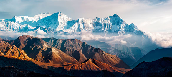 Beautiful Hymalayan mountains, Nepal