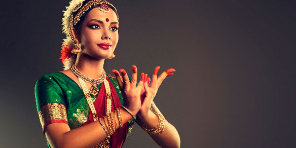 Traditional Female Indian Performer, India