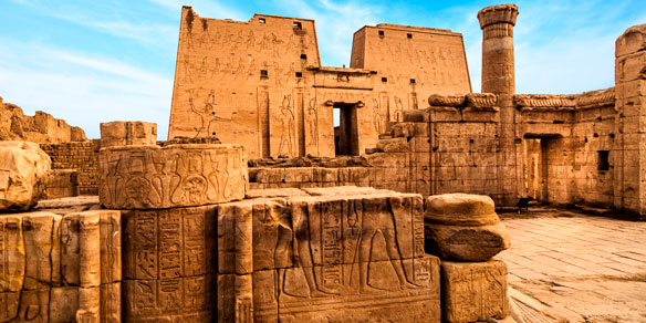 Temple of Horus, Edfu (Idfu, Edfou, Behdet), Egypt