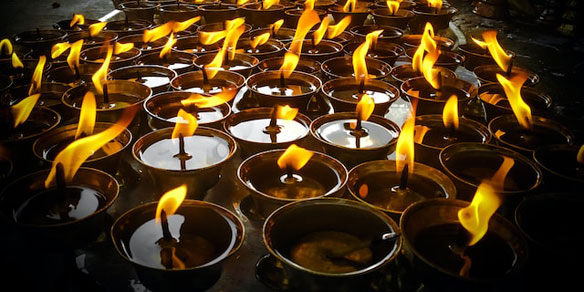 candle light, Nepal