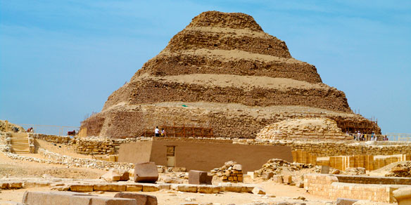 World Heritage Step pyramid, Djoser, Egypt