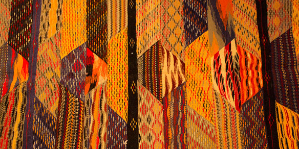 Traditional Berber Rug Design, Morocco