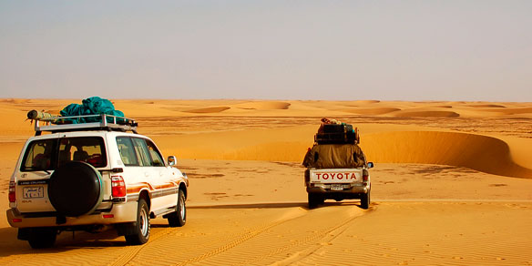 Four wheel drive through the Sahara, Sudan