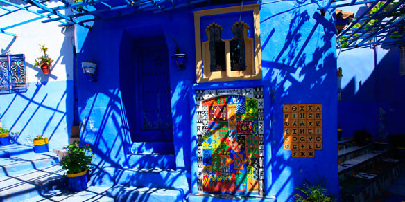 The ABC of an ancient culture, Chefchaouen, Morocco