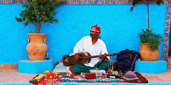 Traditional Musician, Morocco