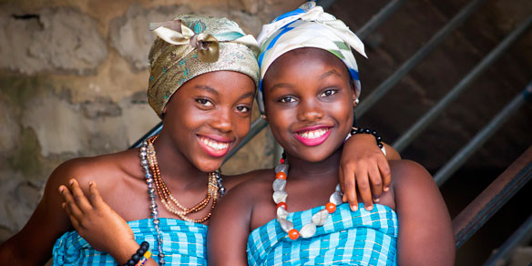 Two African Girls